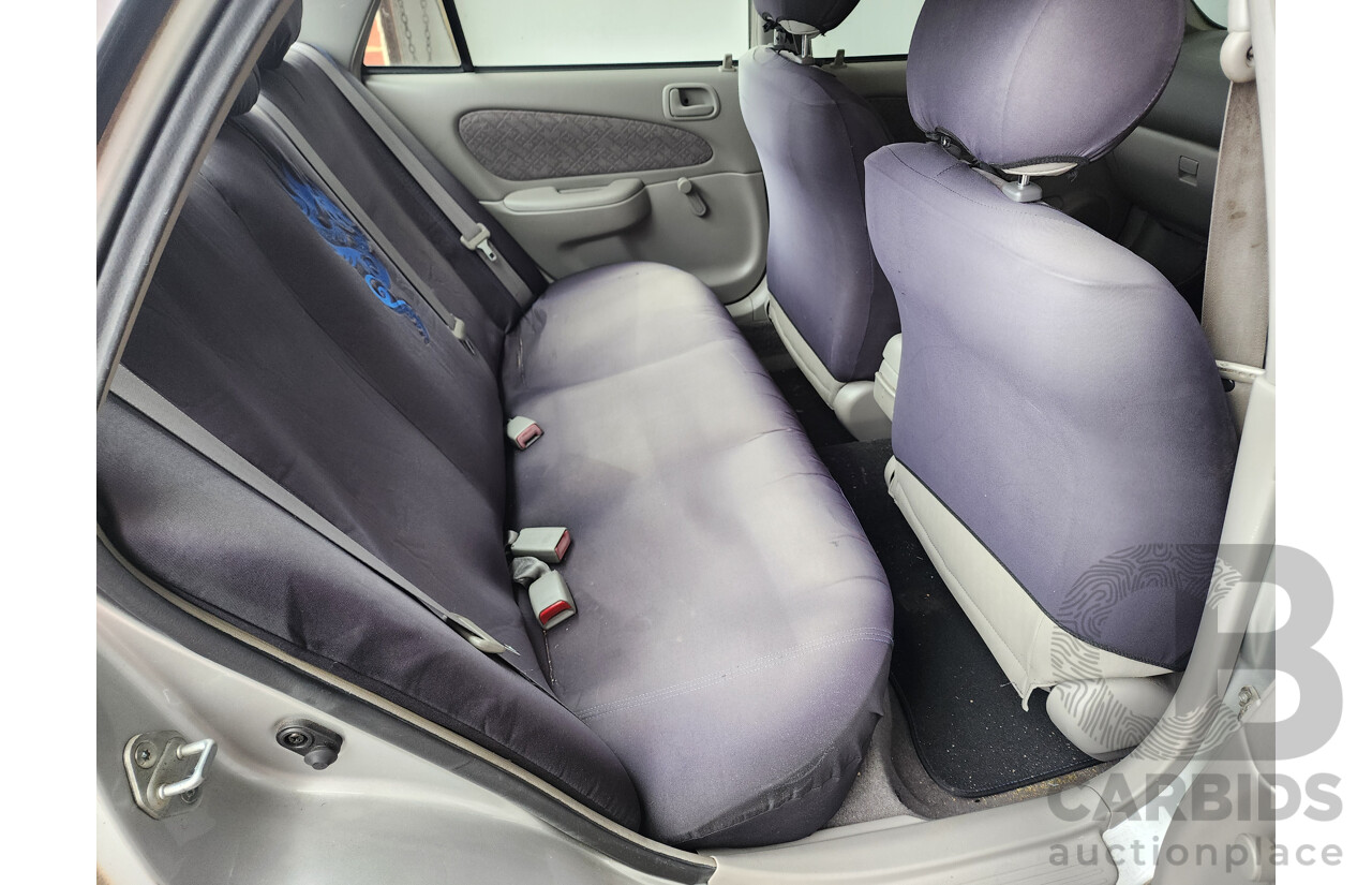 8/2000 Toyota Corolla Ascent AE112R 4d Sedan Silver 1.8L