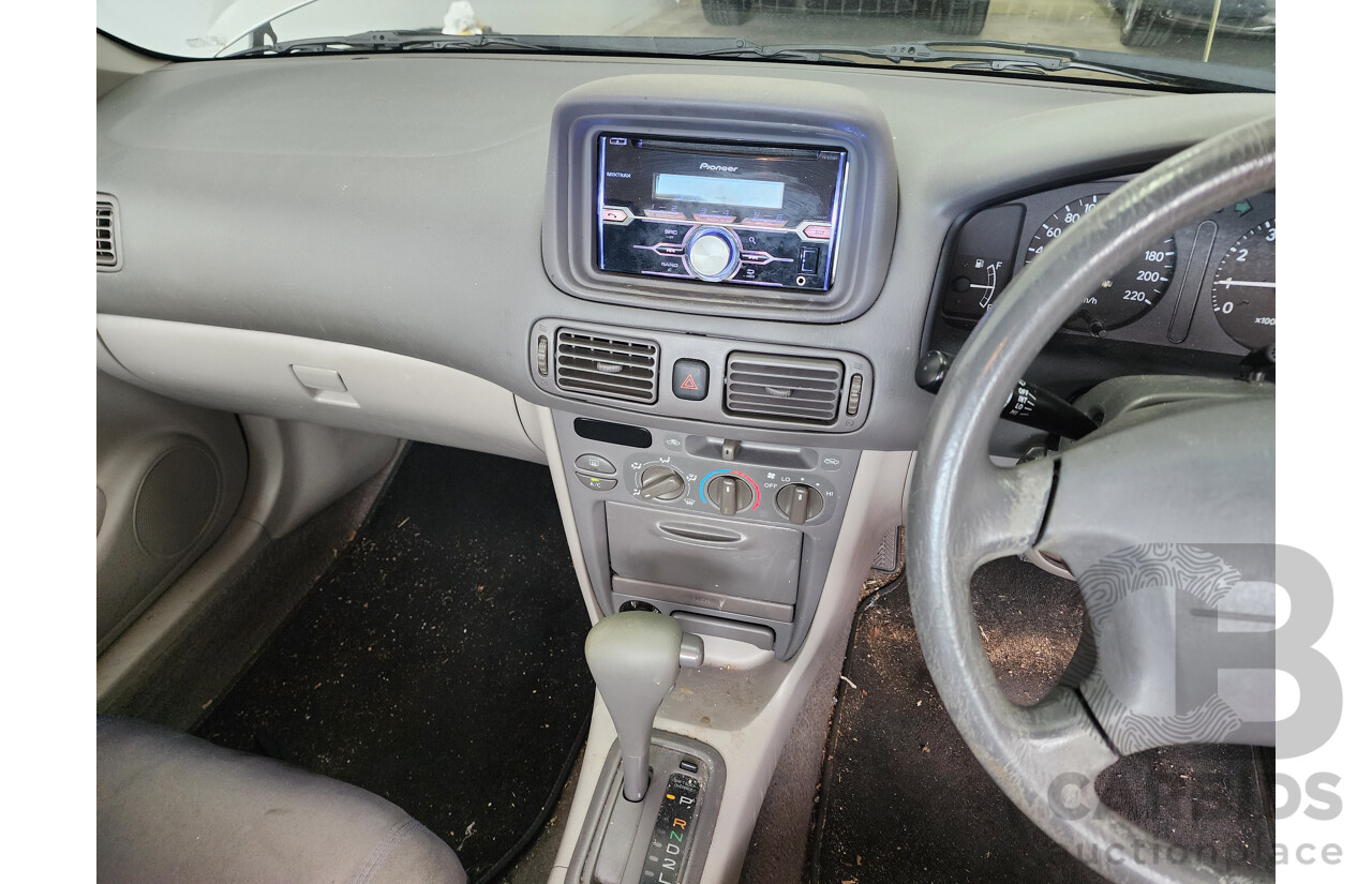 8/2000 Toyota Corolla Ascent AE112R 4d Sedan Silver 1.8L