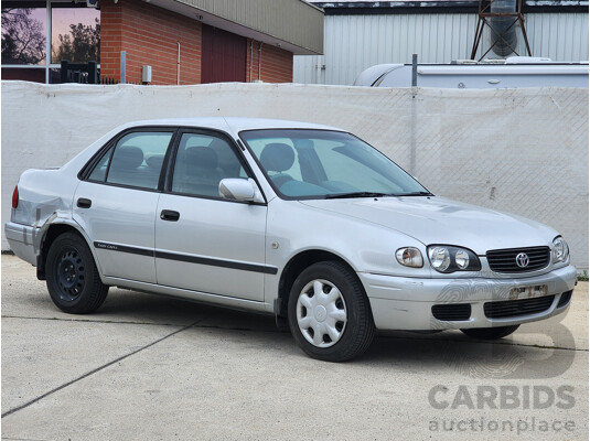 8/2000 Toyota Corolla Ascent AE112R 4d Sedan Silver 1.8L