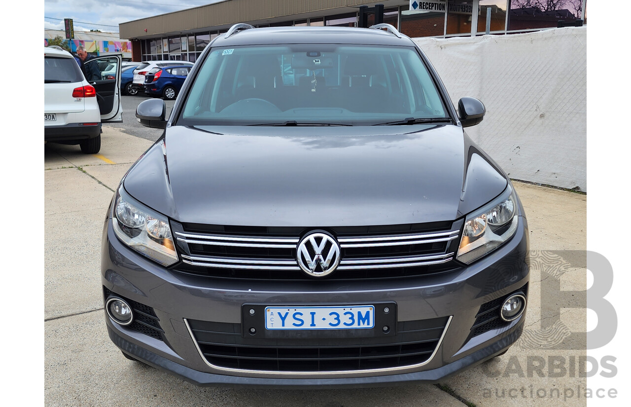 3/2016 Volkswagen Tiguan 132 TSI (4x4) 5NC MY16 4d Wagon Grey 2.0L