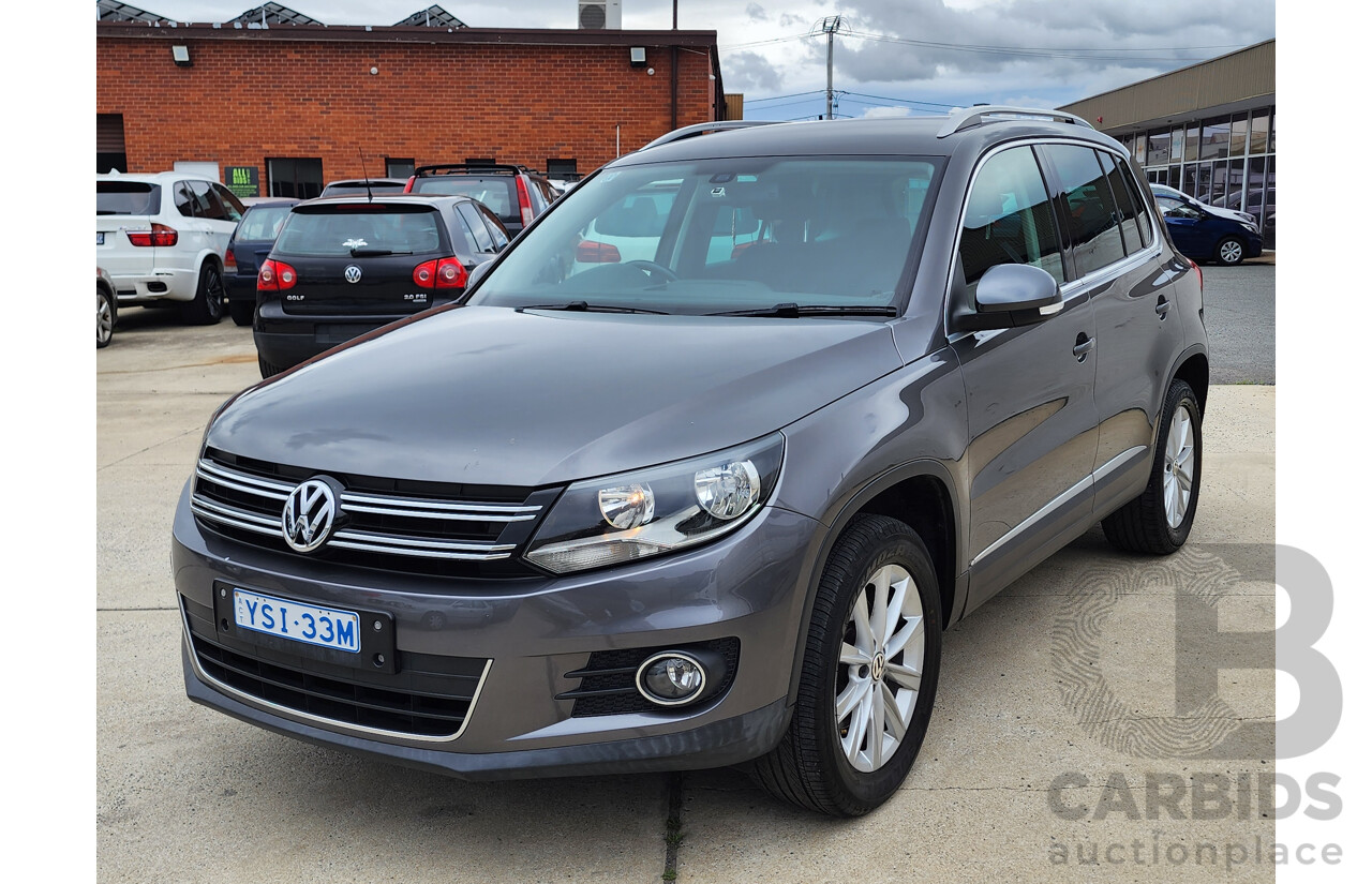 3/2016 Volkswagen Tiguan 132 TSI (4x4) 5NC MY16 4d Wagon Grey 2.0L