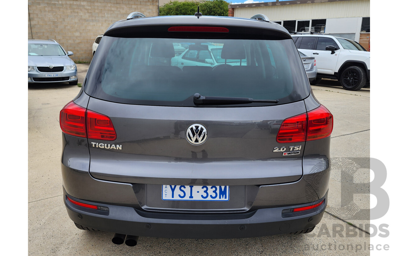 3/2016 Volkswagen Tiguan 132 TSI (4x4) 5NC MY16 4d Wagon Grey 2.0L