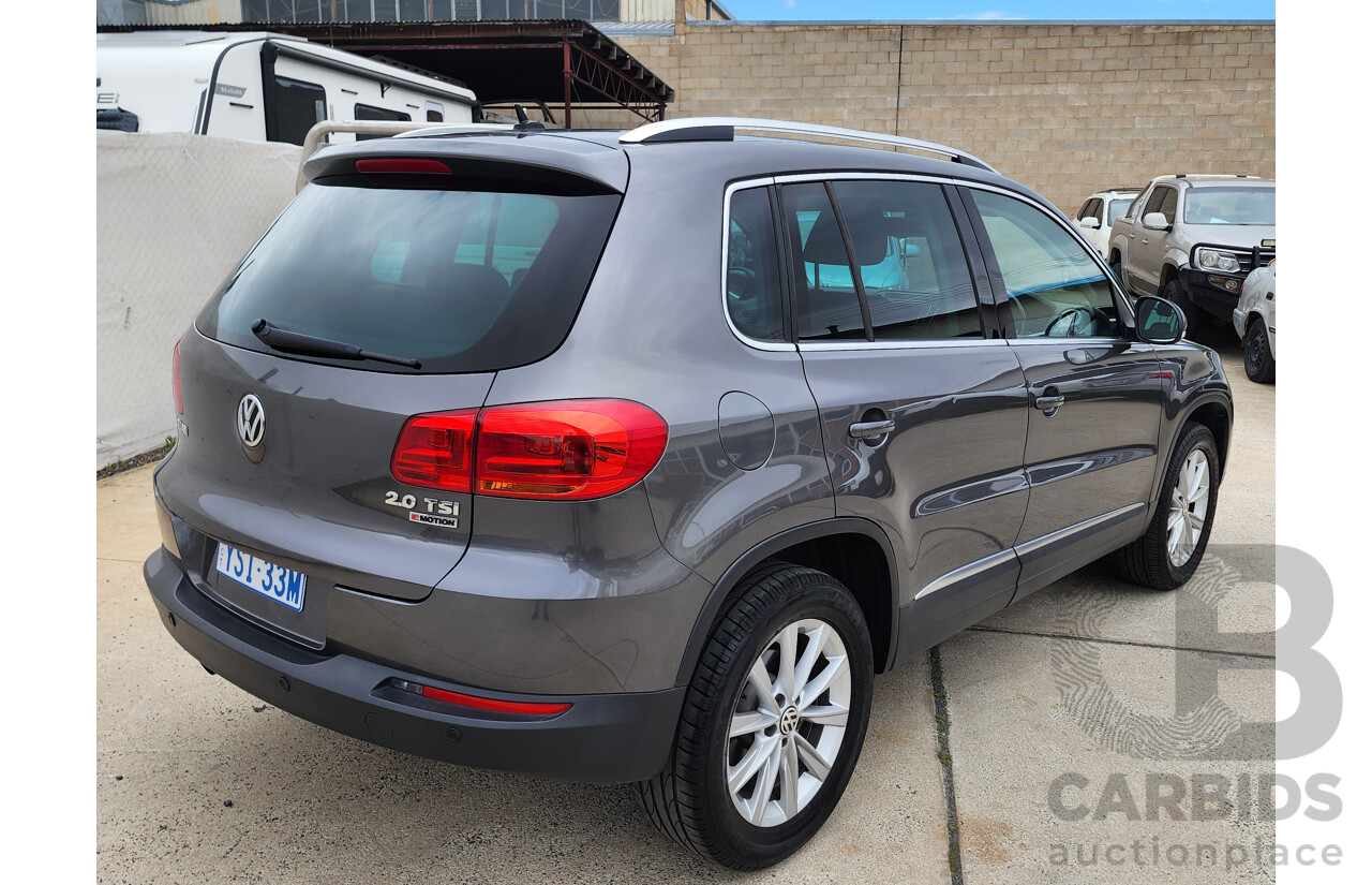 3/2016 Volkswagen Tiguan 132 TSI (4x4) 5NC MY16 4d Wagon Grey 2.0L