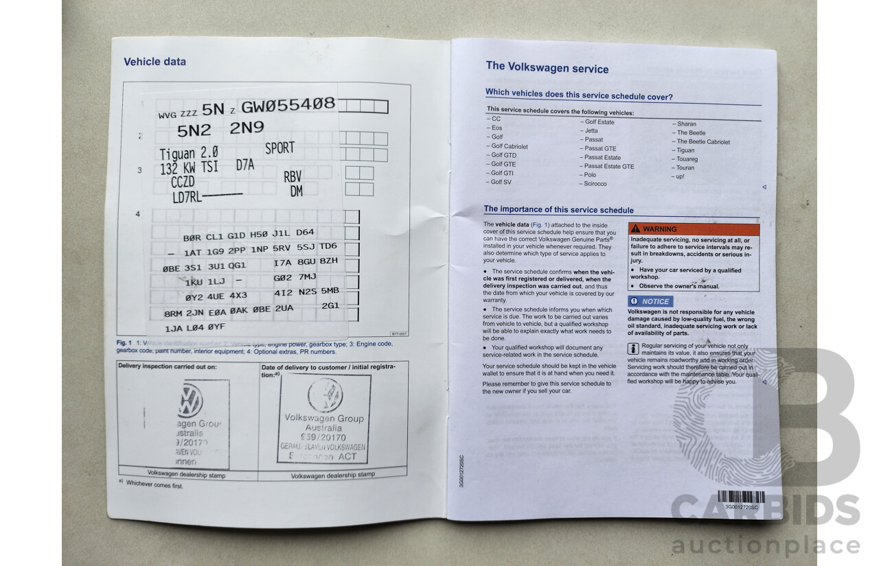 3/2016 Volkswagen Tiguan 132 TSI (4x4) 5NC MY16 4d Wagon Grey 2.0L