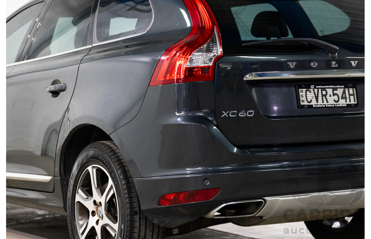 10/2014 Volvo XC60 T6 Luxury DZ MY14 4d Wagon Savile Grey Metallic Turbo 3.0L