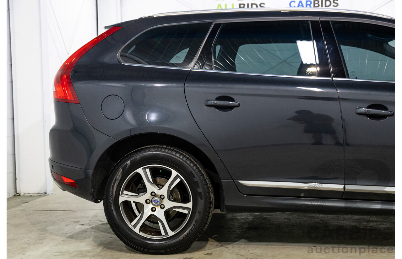 10/2014 Volvo XC60 T6 Luxury DZ MY14 4d Wagon Savile Grey Metallic Turbo 3.0L