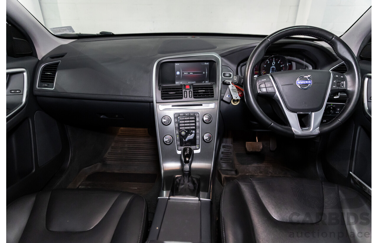 10/2014 Volvo XC60 T6 Luxury DZ MY14 4d Wagon Savile Grey Metallic Turbo 3.0L