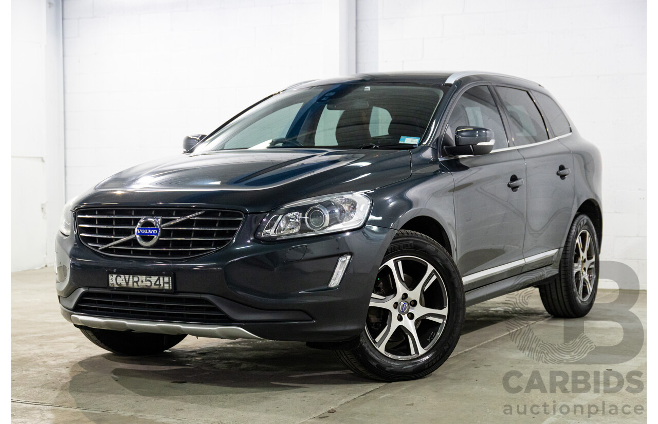 10/2014 Volvo XC60 T6 Luxury DZ MY14 4d Wagon Savile Grey Metallic Turbo 3.0L