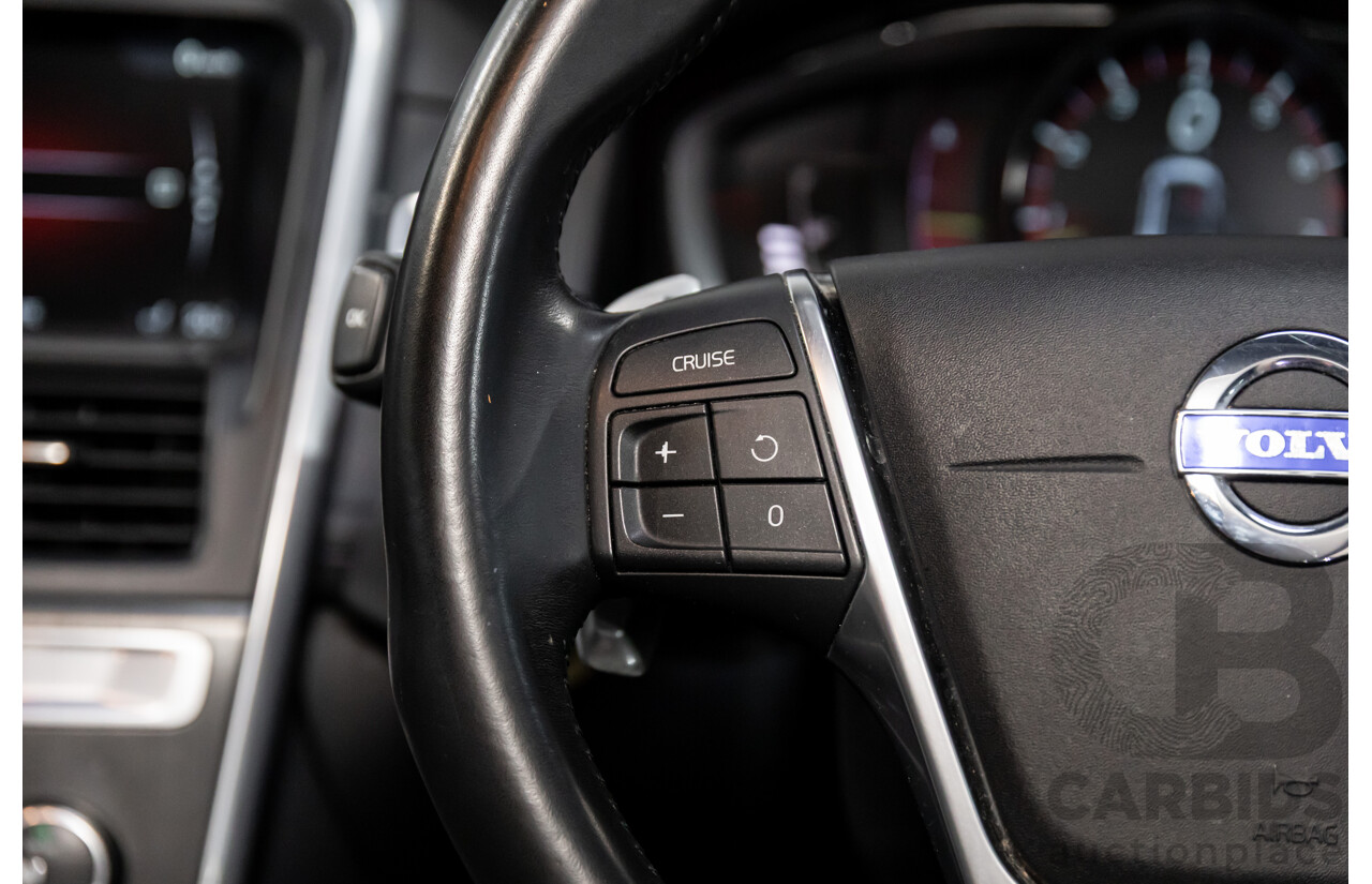 10/2014 Volvo XC60 T6 Luxury DZ MY14 4d Wagon Savile Grey Metallic Turbo 3.0L