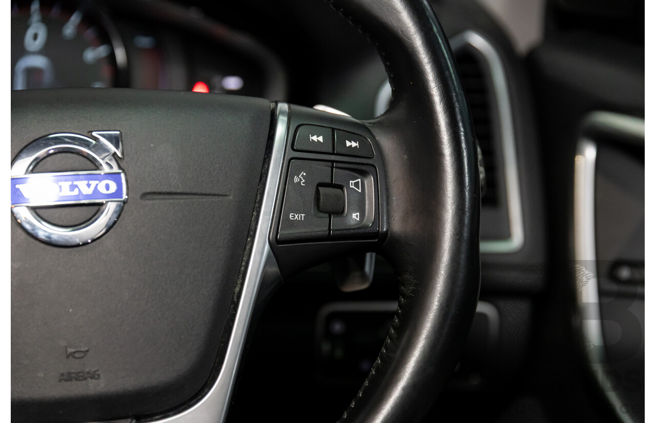 10/2014 Volvo XC60 T6 Luxury DZ MY14 4d Wagon Savile Grey Metallic Turbo 3.0L