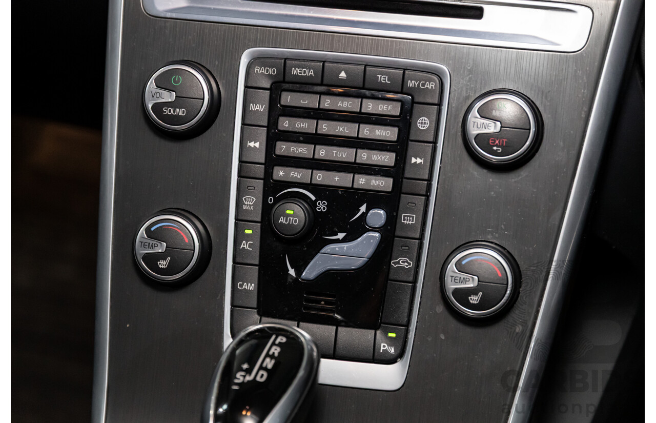 10/2014 Volvo XC60 T6 Luxury DZ MY14 4d Wagon Savile Grey Metallic Turbo 3.0L