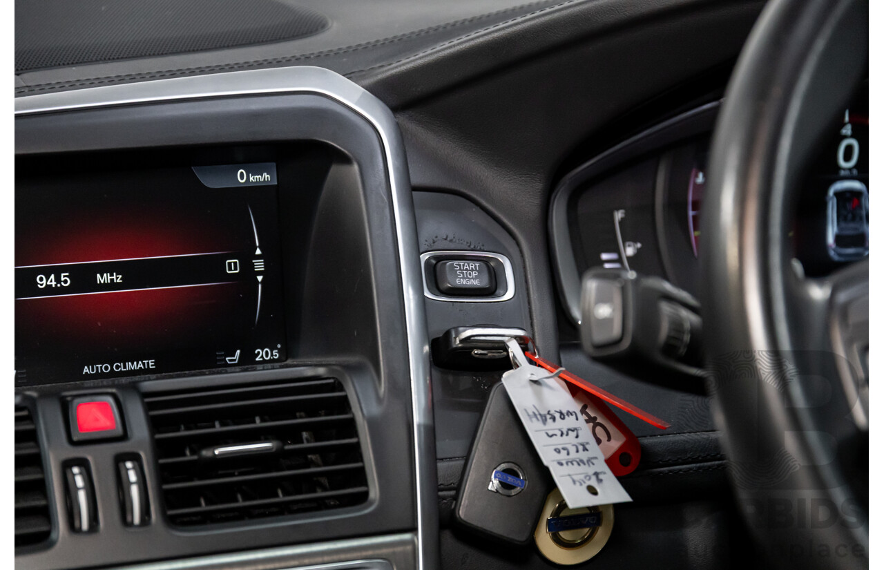 10/2014 Volvo XC60 T6 Luxury DZ MY14 4d Wagon Savile Grey Metallic Turbo 3.0L