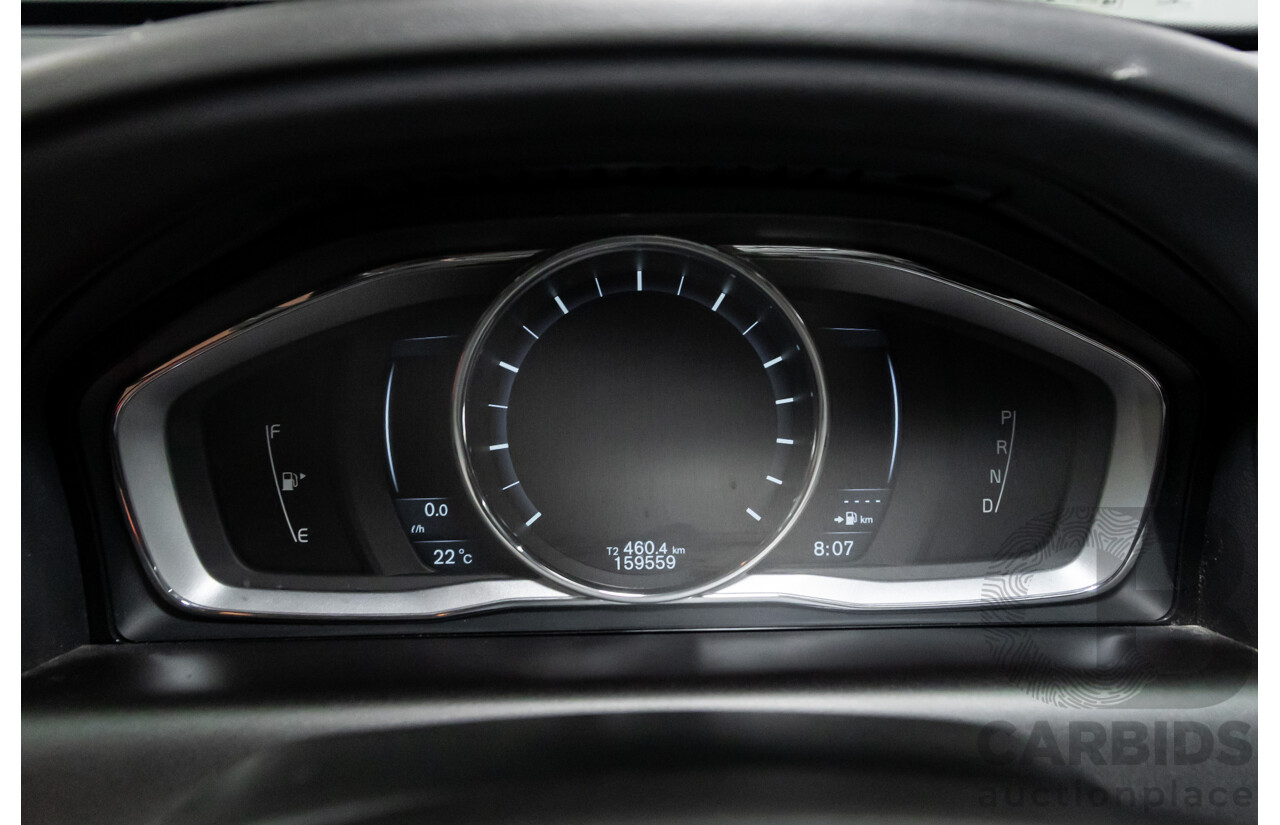 10/2014 Volvo XC60 T6 Luxury DZ MY14 4d Wagon Savile Grey Metallic Turbo 3.0L