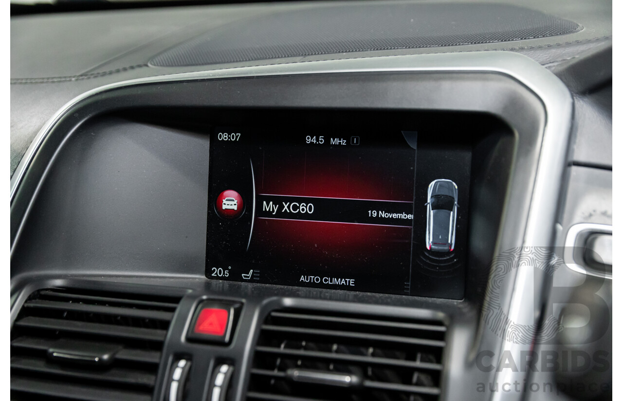 10/2014 Volvo XC60 T6 Luxury DZ MY14 4d Wagon Savile Grey Metallic Turbo 3.0L