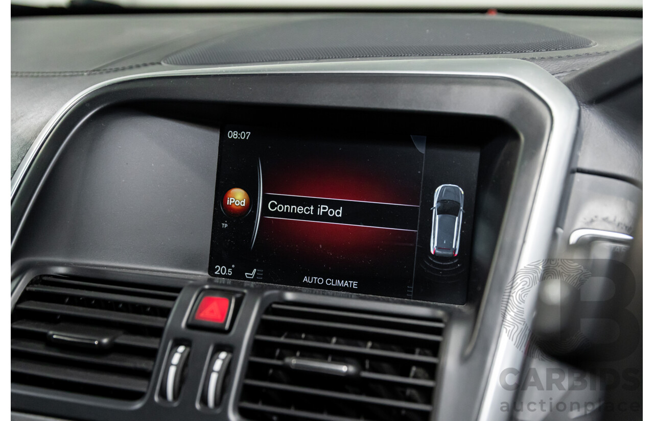 10/2014 Volvo XC60 T6 Luxury DZ MY14 4d Wagon Savile Grey Metallic Turbo 3.0L