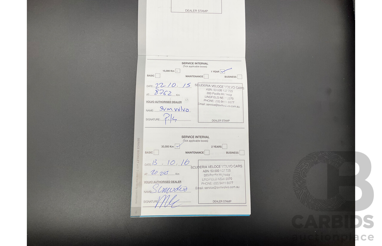 10/2014 Volvo XC60 T6 Luxury DZ MY14 4d Wagon Savile Grey Metallic Turbo 3.0L