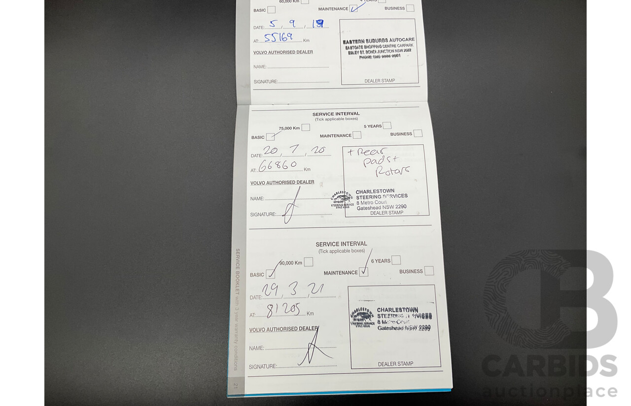 10/2014 Volvo XC60 T6 Luxury DZ MY14 4d Wagon Savile Grey Metallic Turbo 3.0L