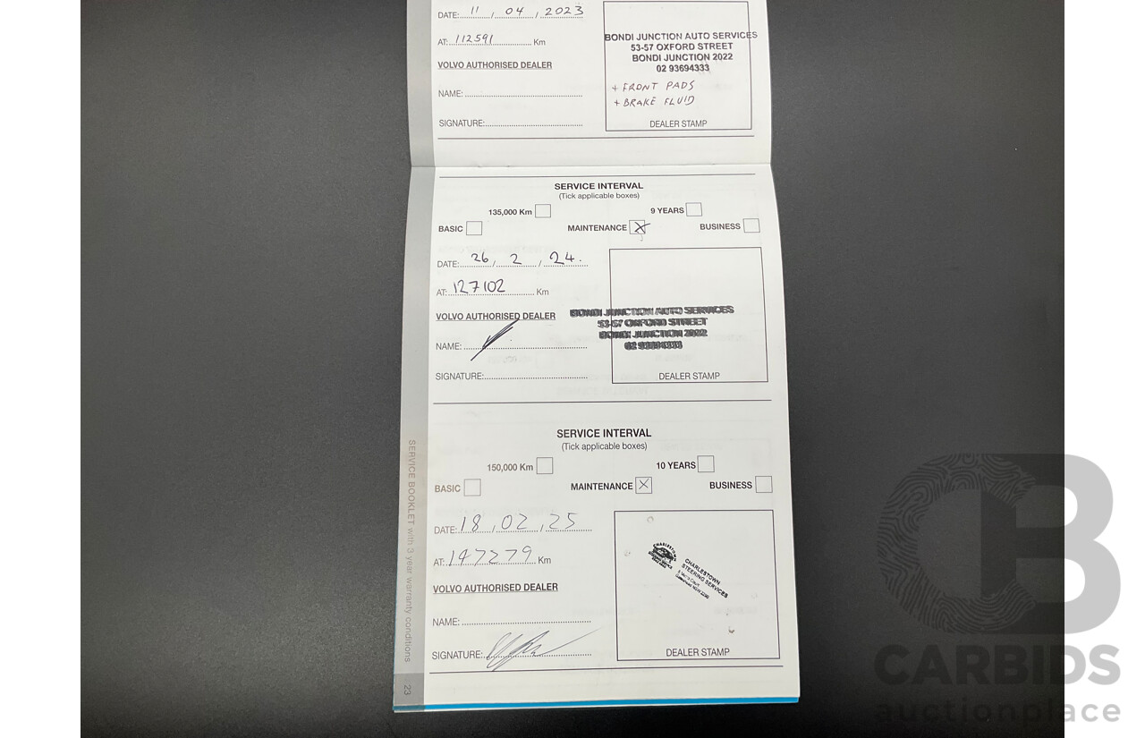 10/2014 Volvo XC60 T6 Luxury DZ MY14 4d Wagon Savile Grey Metallic Turbo 3.0L