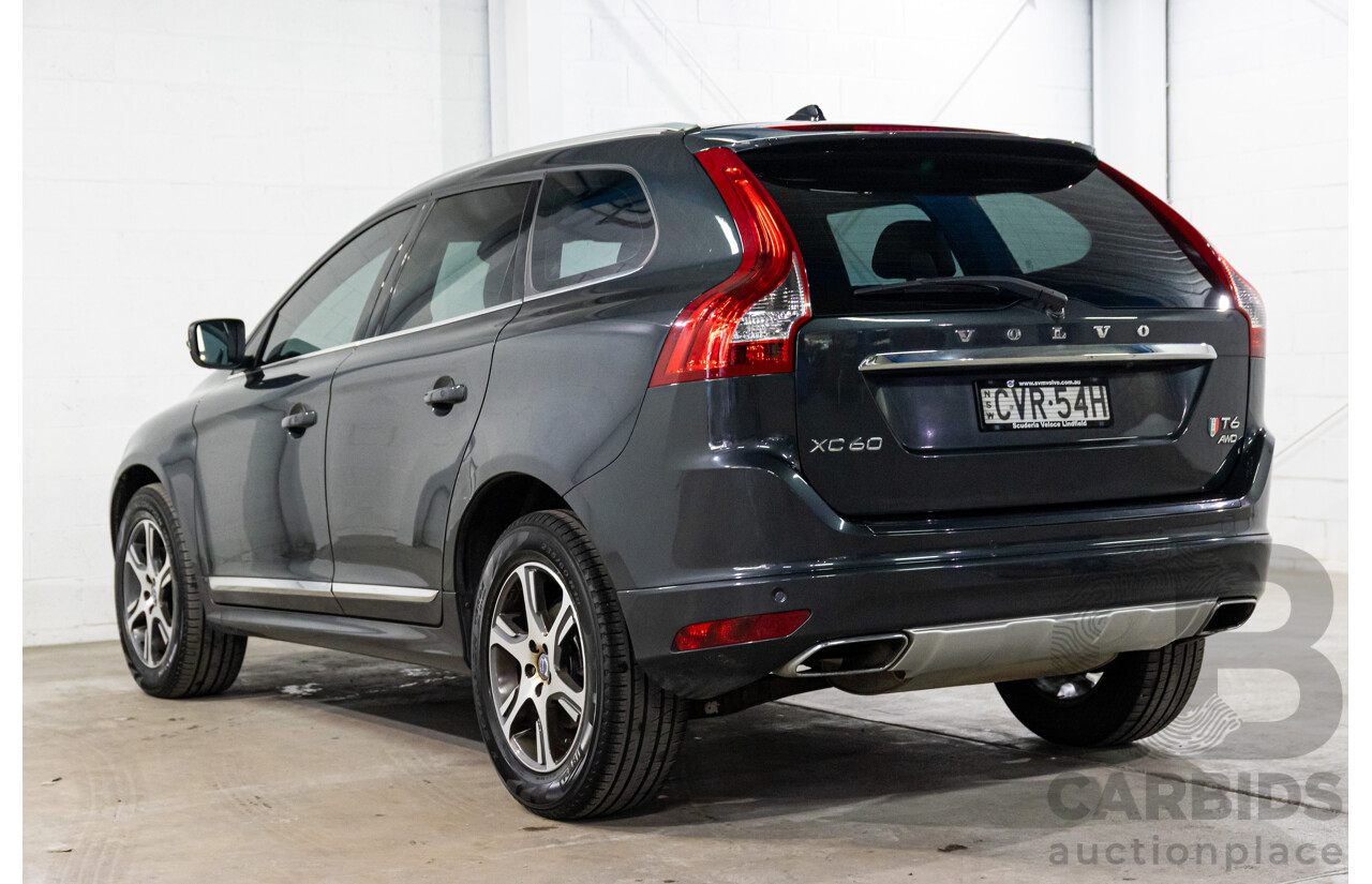 10/2014 Volvo XC60 T6 Luxury DZ MY14 4d Wagon Savile Grey Metallic Turbo 3.0L