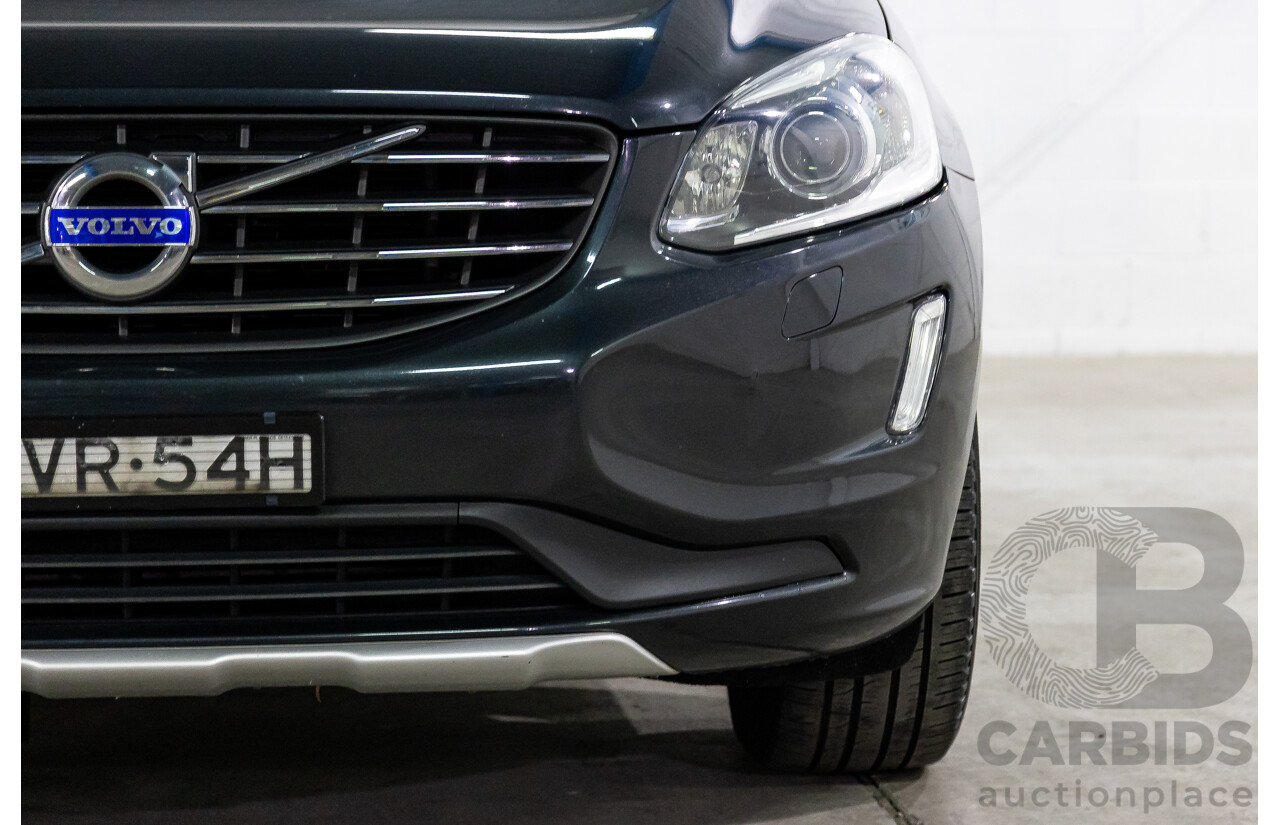 10/2014 Volvo XC60 T6 Luxury DZ MY14 4d Wagon Savile Grey Metallic Turbo 3.0L