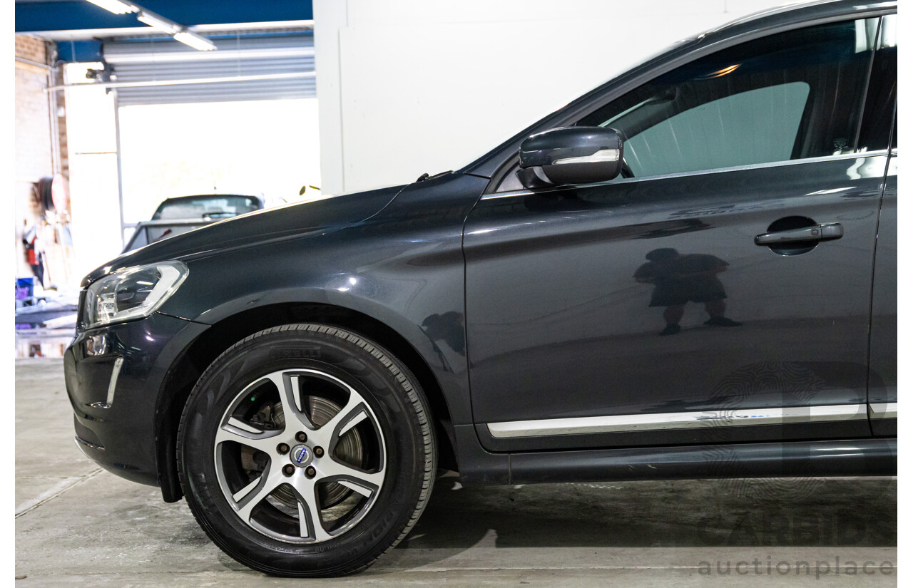 10/2014 Volvo XC60 T6 Luxury DZ MY14 4d Wagon Savile Grey Metallic Turbo 3.0L