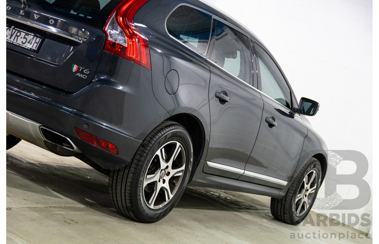 10/2014 Volvo XC60 T6 Luxury DZ MY14 4d Wagon Savile Grey Metallic Turbo 3.0L