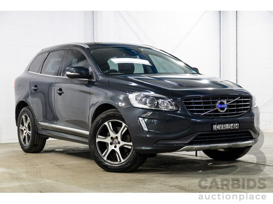 10/2014 Volvo XC60 T6 Luxury DZ MY14 4d Wagon Savile Grey Metallic Turbo 3.0L