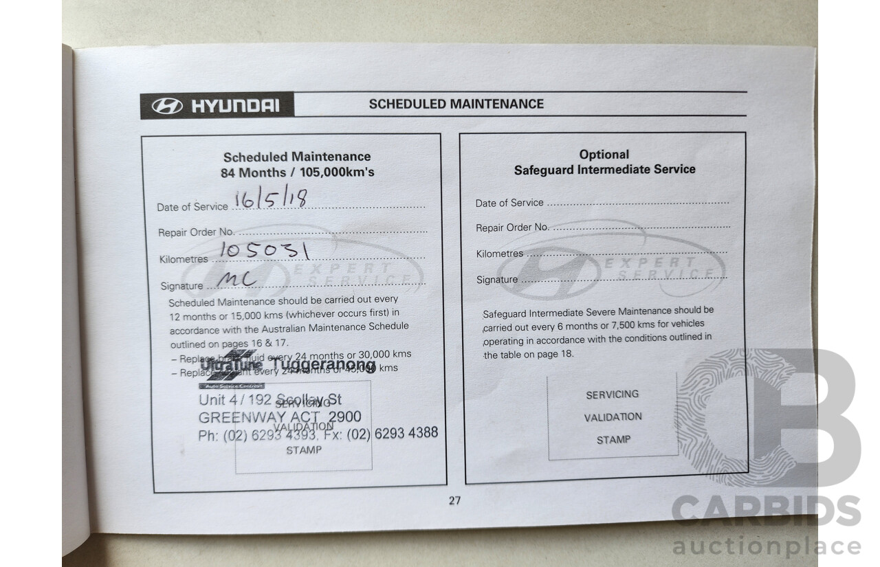 3/2010 Hyundai i30 SX FD MY10 5d Hatchback Red 2.0L