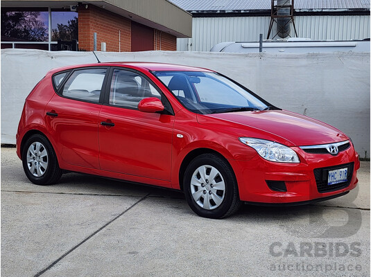 3/2010 Hyundai i30 SX FD MY10 5d Hatchback Red 2.0L