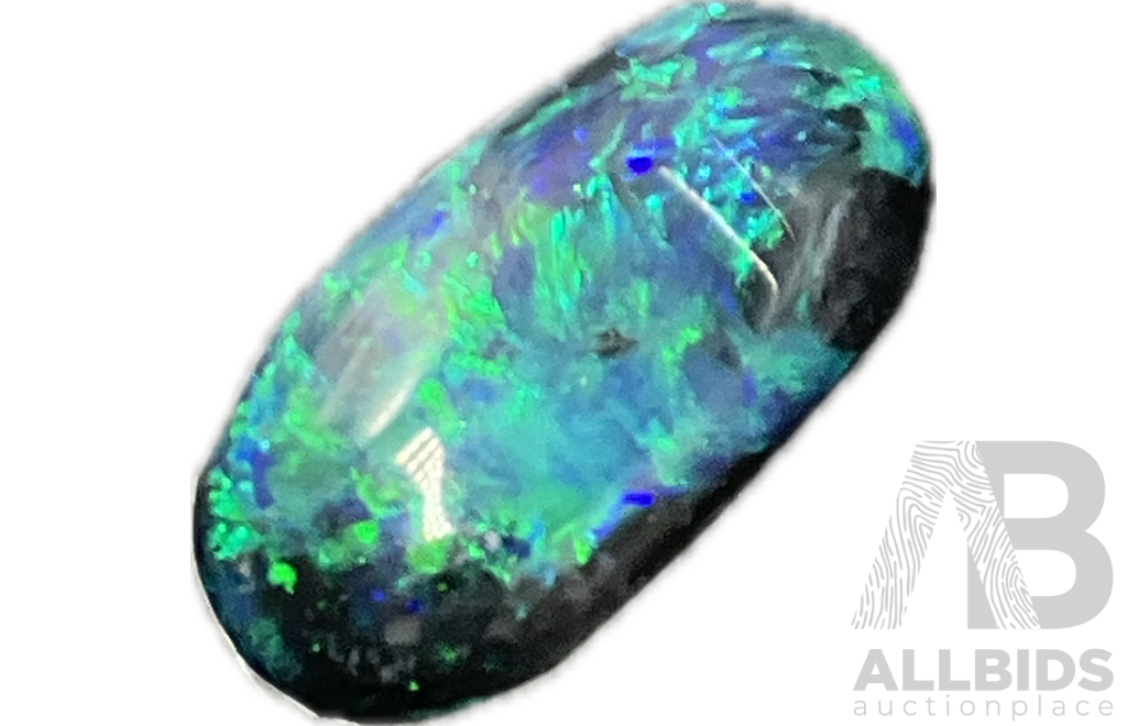 Lightning Ridge Black OPAL, 1.7ct
