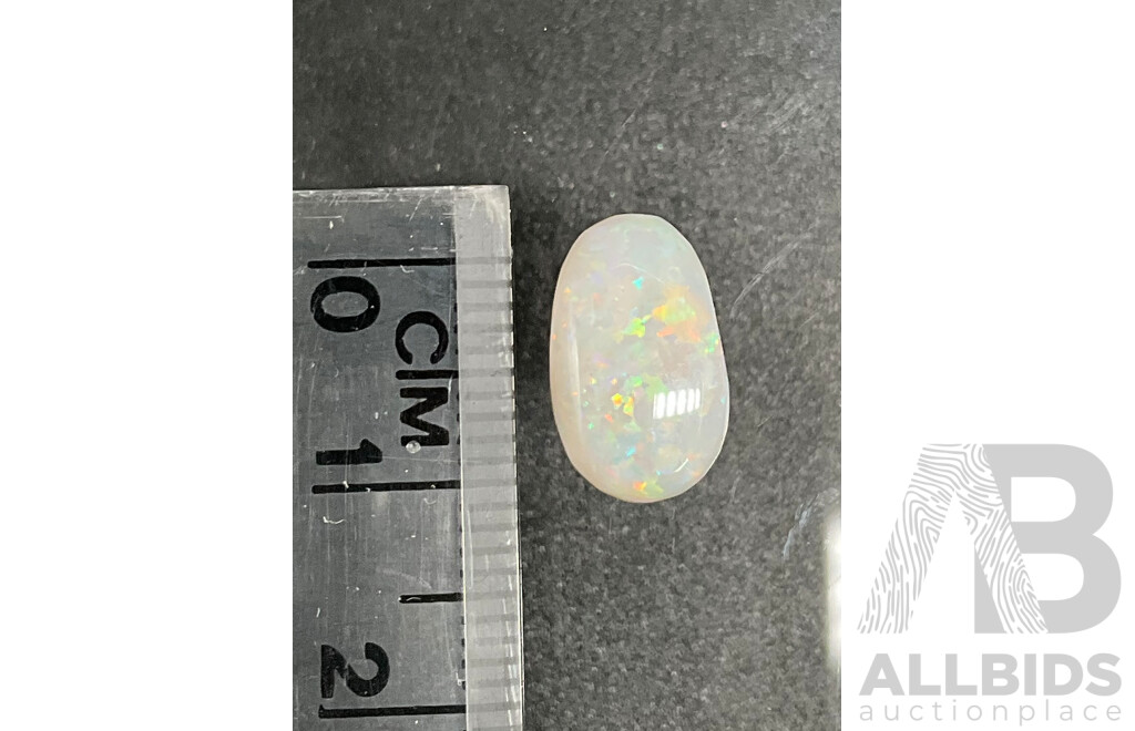 Coober Pedy and Lightning Ridge OPALS (2.8ct, 10ct, 4.3ct) - Lot of 3