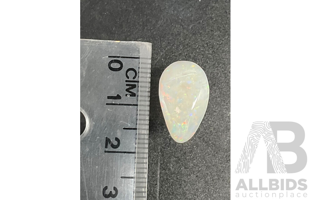 Coober Pedy and Lightning Ridge OPALS (2.8ct, 10ct, 4.3ct) - Lot of 3