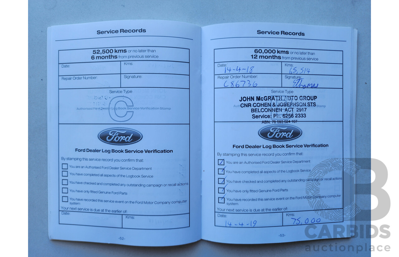 2/2016 Ford Mondeo Titanium TDCi MD 4d Wagon Black 2.0L