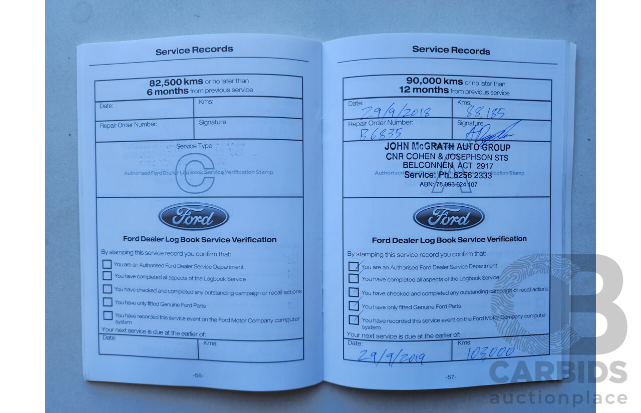 2/2016 Ford Mondeo Titanium TDCi MD 4d Wagon Black 2.0L