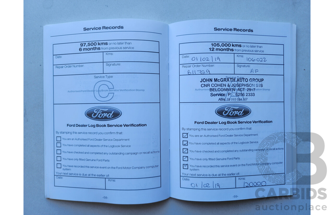 2/2016 Ford Mondeo Titanium TDCi MD 4d Wagon Black 2.0L