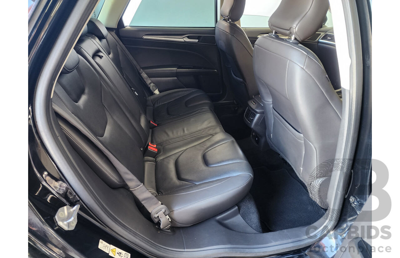 2/2016 Ford Mondeo Titanium TDCi MD 4d Wagon Black 2.0L