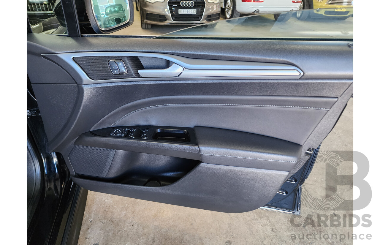 2/2016 Ford Mondeo Titanium TDCi MD 4d Wagon Black 2.0L