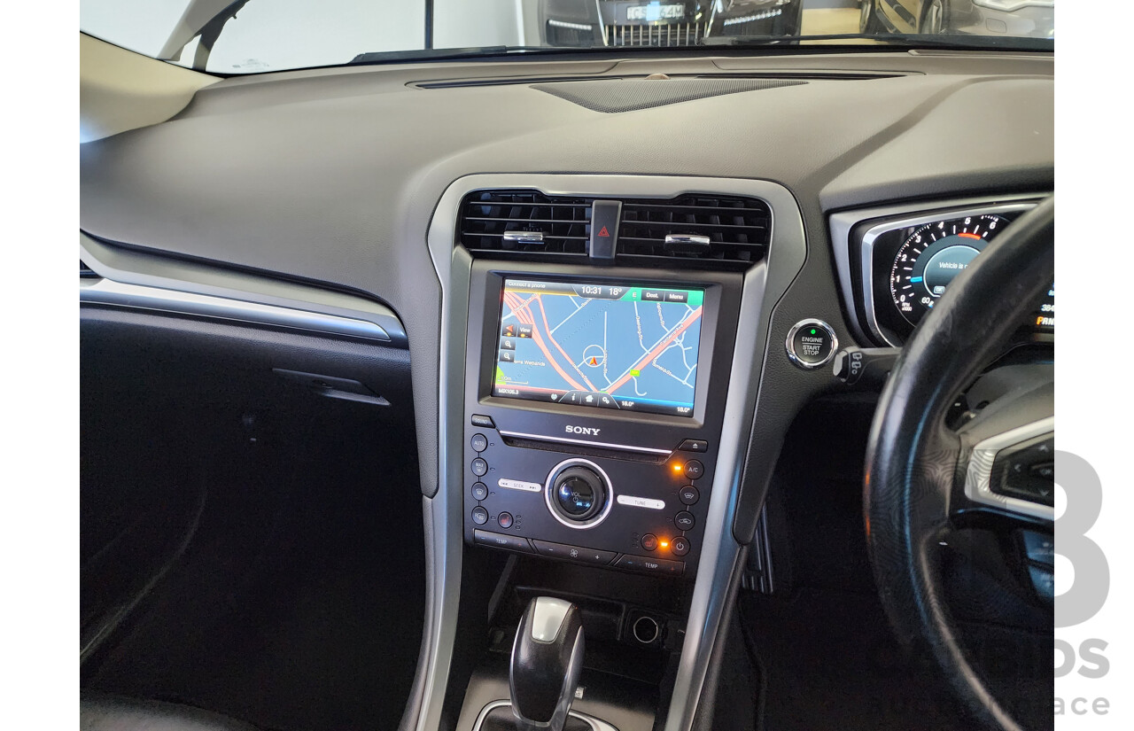 2/2016 Ford Mondeo Titanium TDCi MD 4d Wagon Black 2.0L