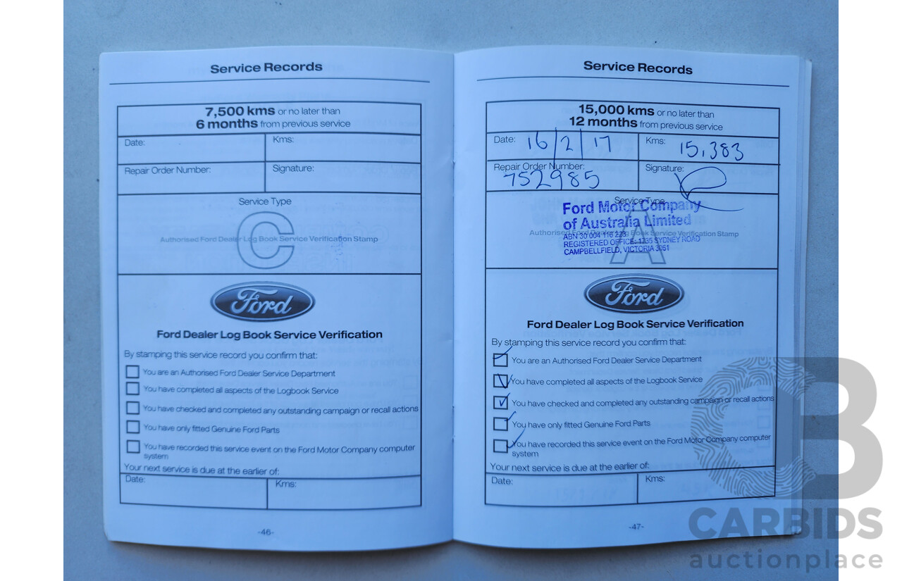 2/2016 Ford Mondeo Titanium TDCi MD 4d Wagon Black 2.0L