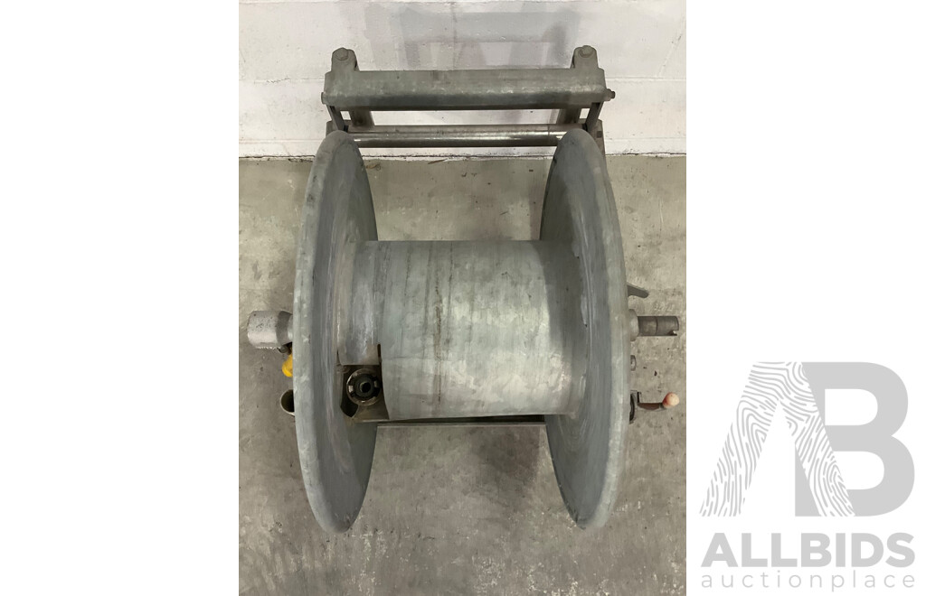 Galvanised Steel Industrial Fire Fighter Hose Reel