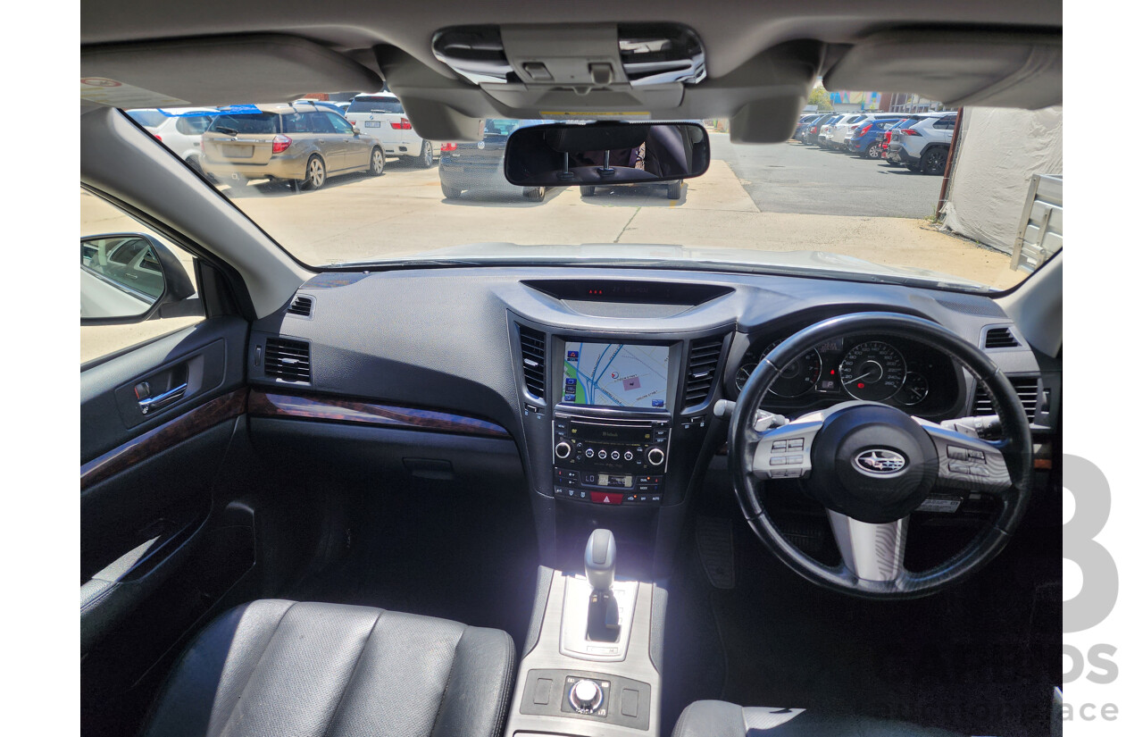 12/2011 Subaru Outback 3.6R Premium MY11 4d Wagon White 3.6L