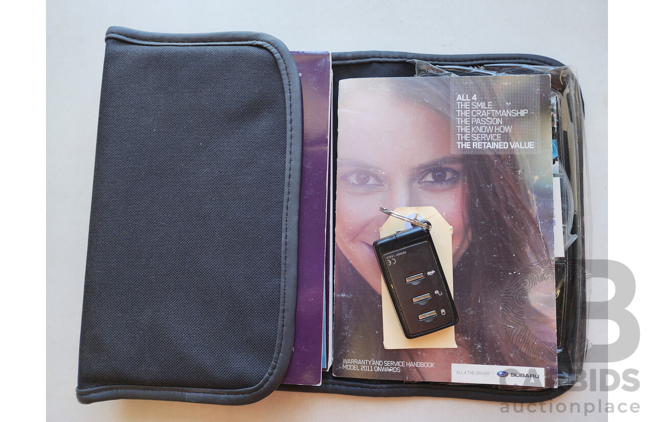 12/2011 Subaru Outback 3.6R Premium MY11 4d Wagon White 3.6L