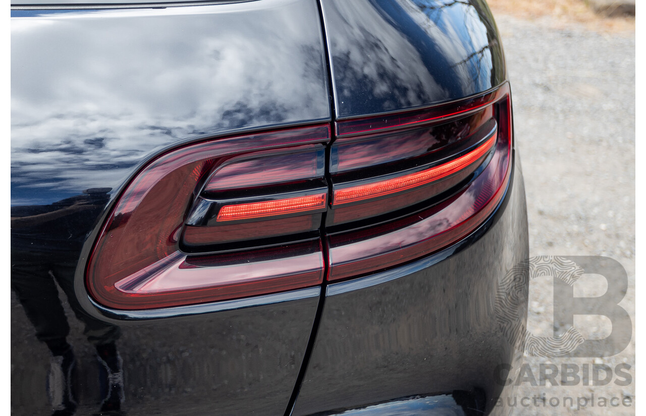 9/2016 Porsche Macan GTS (AWD) 95B MY16 4d Wagon Jet Black Metallic Twin Turbo V6 3.0L - Statutory Write Off
