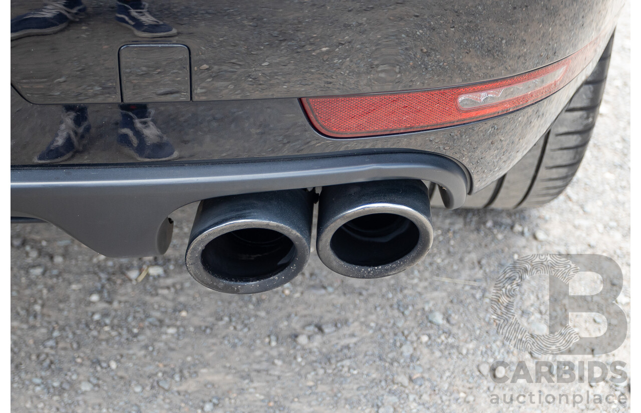 9/2016 Porsche Macan GTS (AWD) 95B MY16 4d Wagon Jet Black Metallic Twin Turbo V6 3.0L - Statutory Write Off