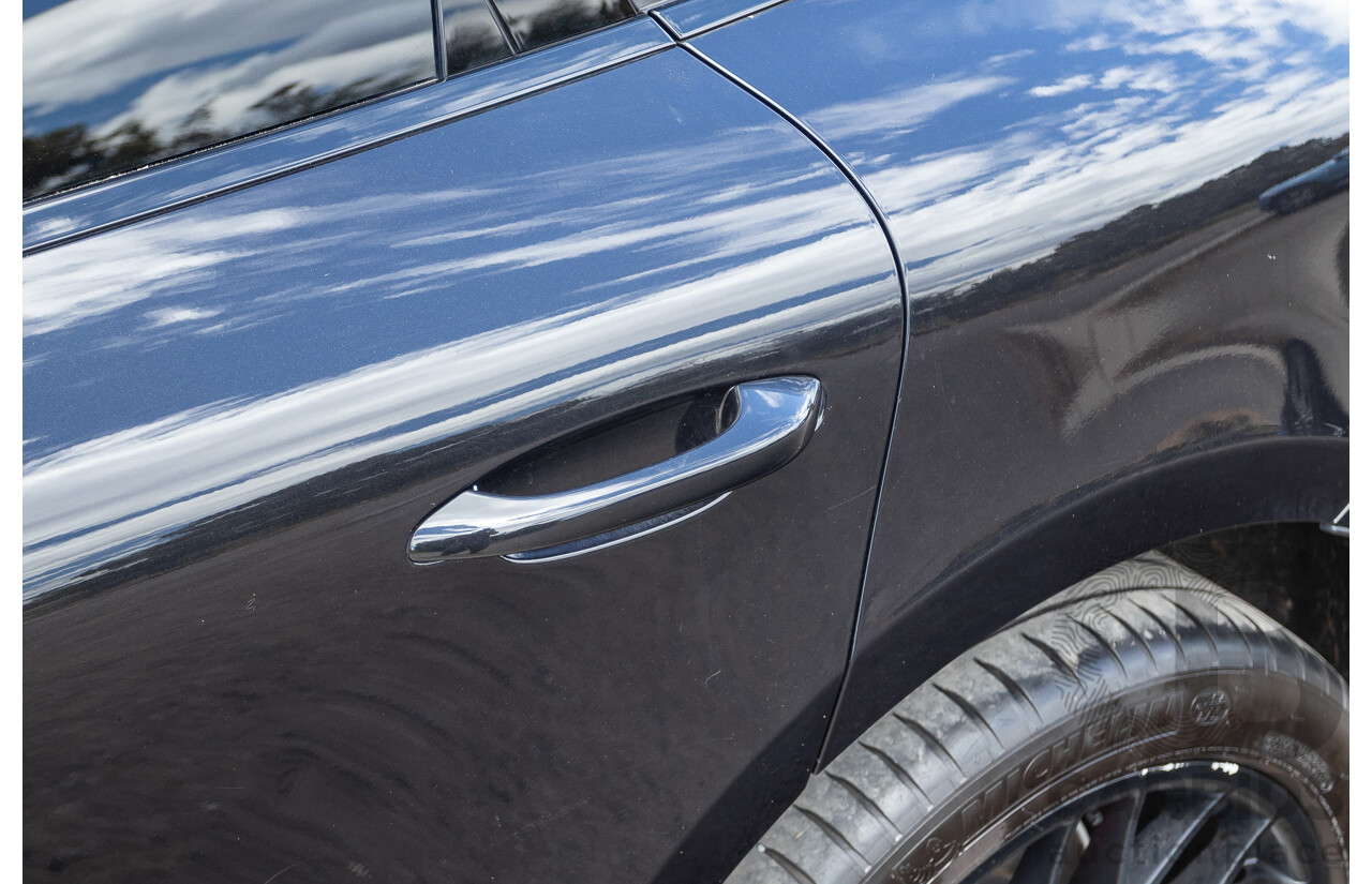 9/2016 Porsche Macan GTS (AWD) 95B MY16 4d Wagon Jet Black Metallic Twin Turbo V6 3.0L - Statutory Write Off