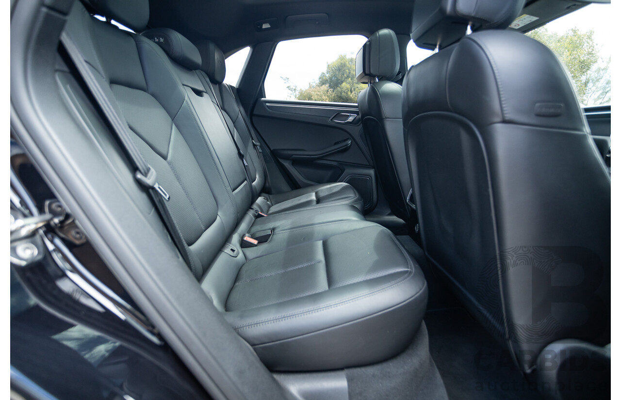 9/2016 Porsche Macan GTS (AWD) 95B MY16 4d Wagon Jet Black Metallic Twin Turbo V6 3.0L - Statutory Write Off