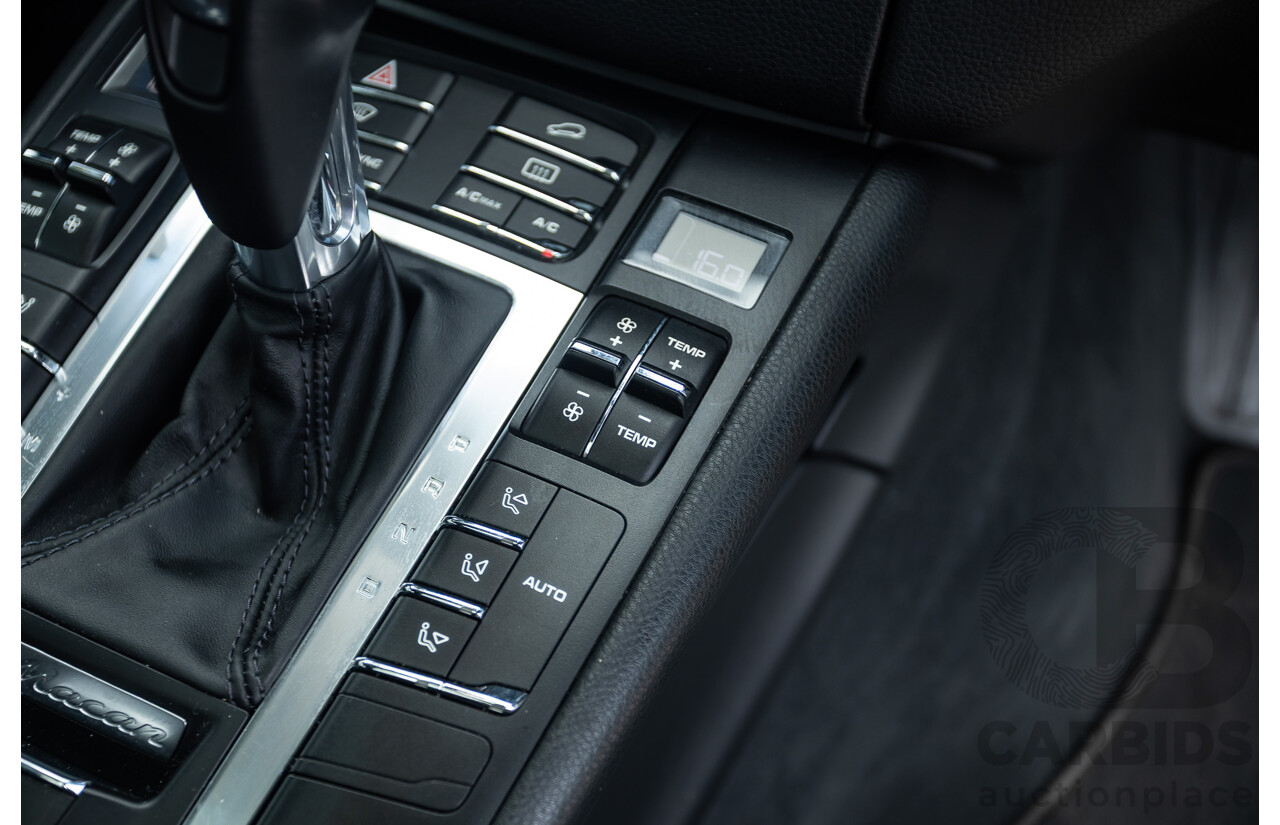 9/2016 Porsche Macan GTS (AWD) 95B MY16 4d Wagon Jet Black Metallic Twin Turbo V6 3.0L - Statutory Write Off