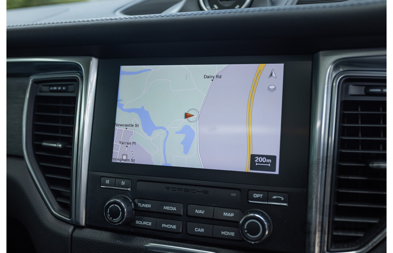 9/2016 Porsche Macan GTS (AWD) 95B MY16 4d Wagon Jet Black Metallic Twin Turbo V6 3.0L - Statutory Write Off