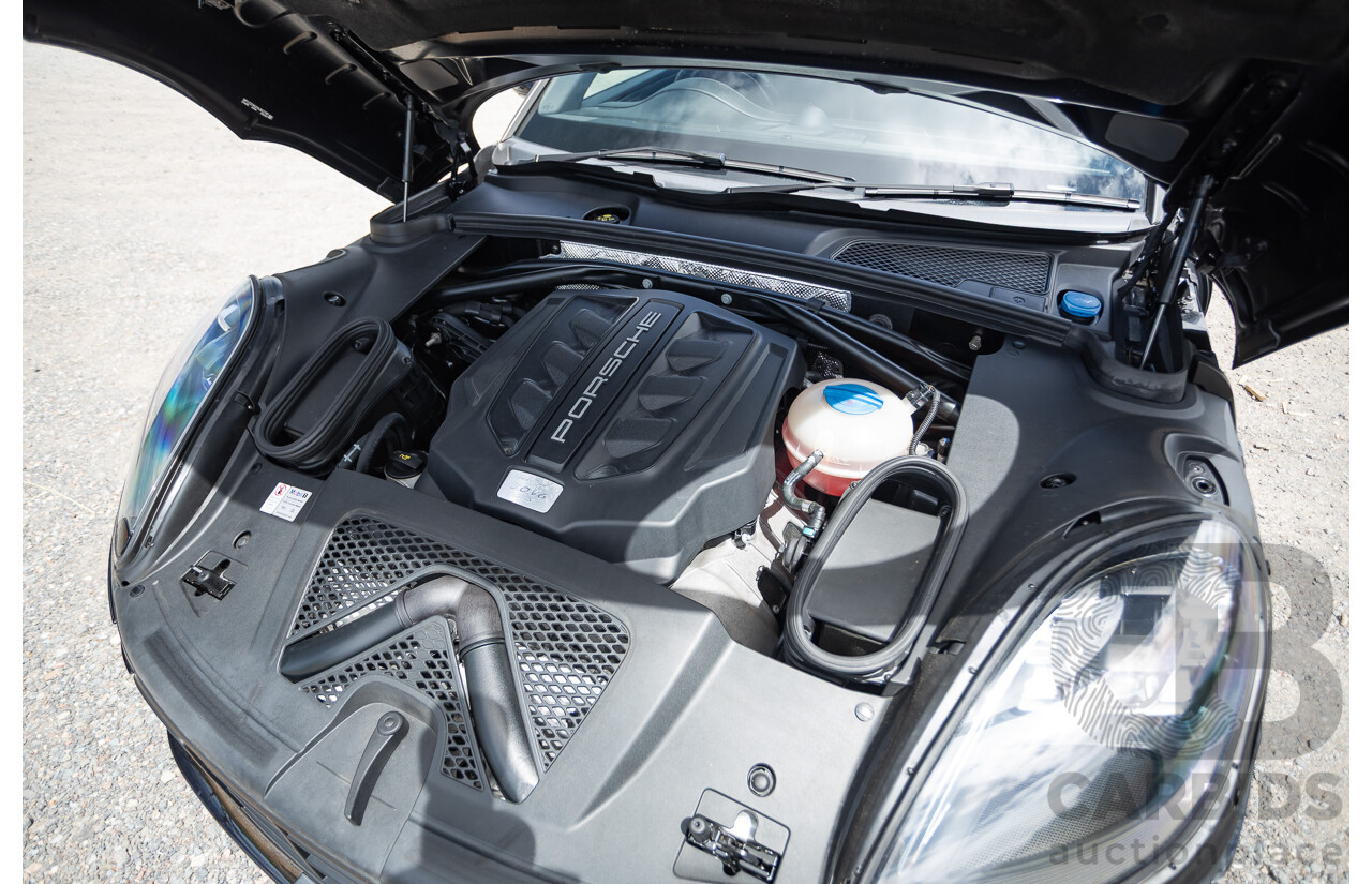 9/2016 Porsche Macan GTS (AWD) 95B MY16 4d Wagon Jet Black Metallic Twin Turbo V6 3.0L - Statutory Write Off