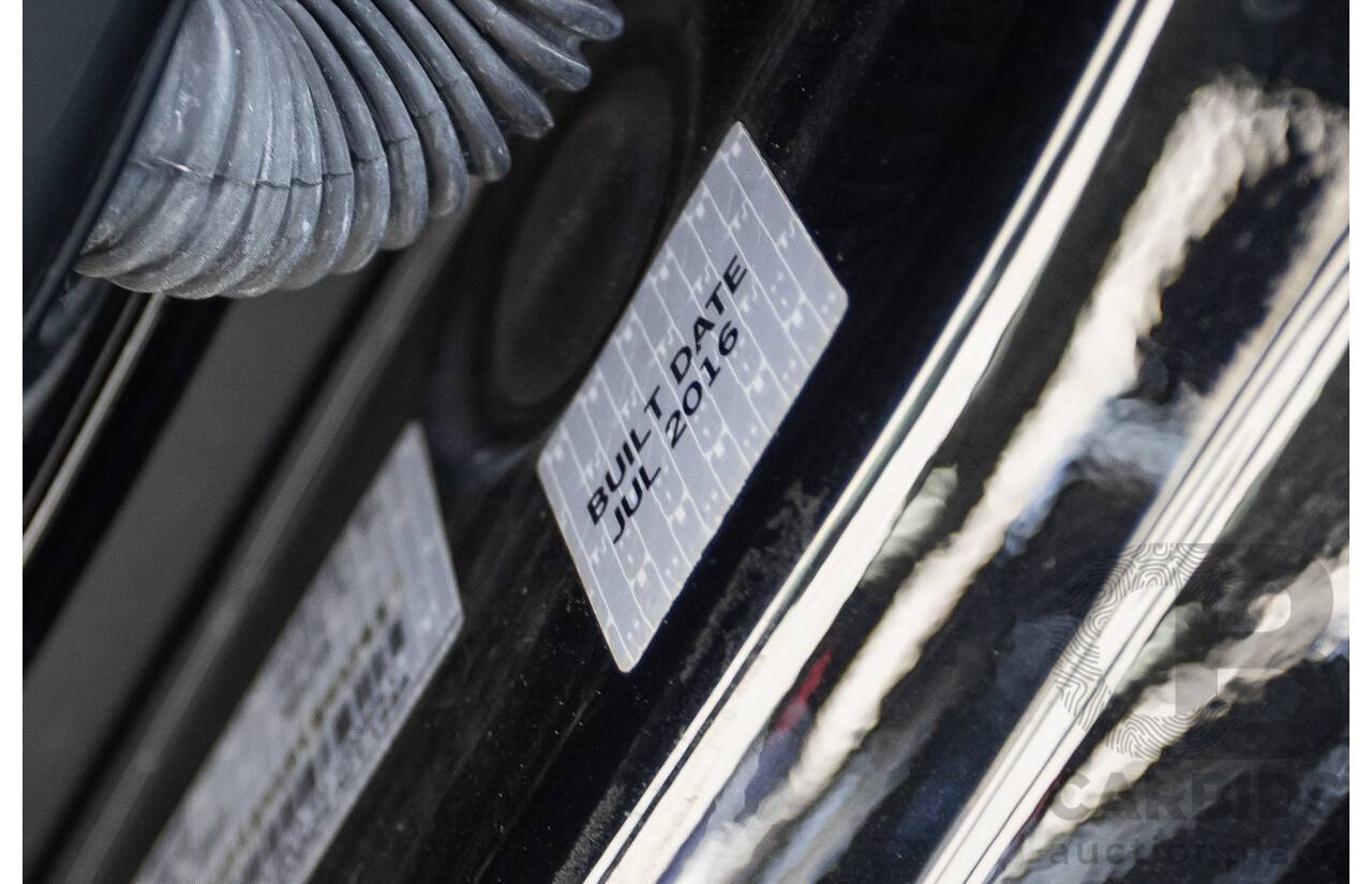 9/2016 Porsche Macan GTS (AWD) 95B MY16 4d Wagon Jet Black Metallic Twin Turbo V6 3.0L - Statutory Write Off